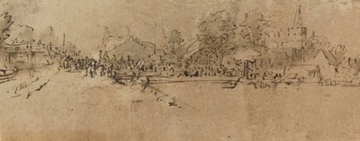 View of Diemen by Rembrandt van Rijn